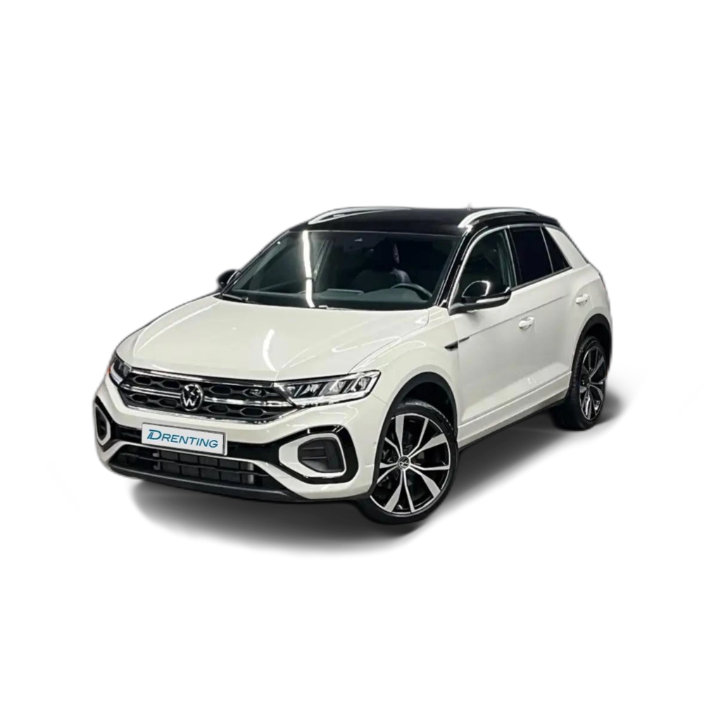 Renting Volkswagen T-Roc 1.5 TSI R-Line kW DSG7 110KW Gris 4