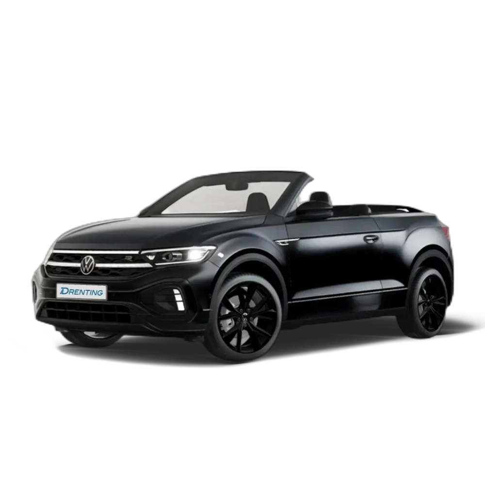 Renting Volkswagen T-Roc 1.5 TSI R-Line kW DSG7 110KW Negro 3