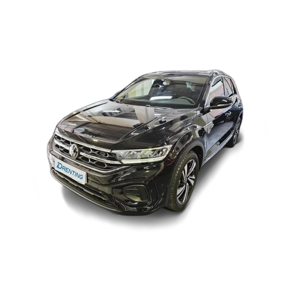 Renting Volkswagen T-Roc 1.5 TSI R-Line kW DSG7 110KW Negro 4