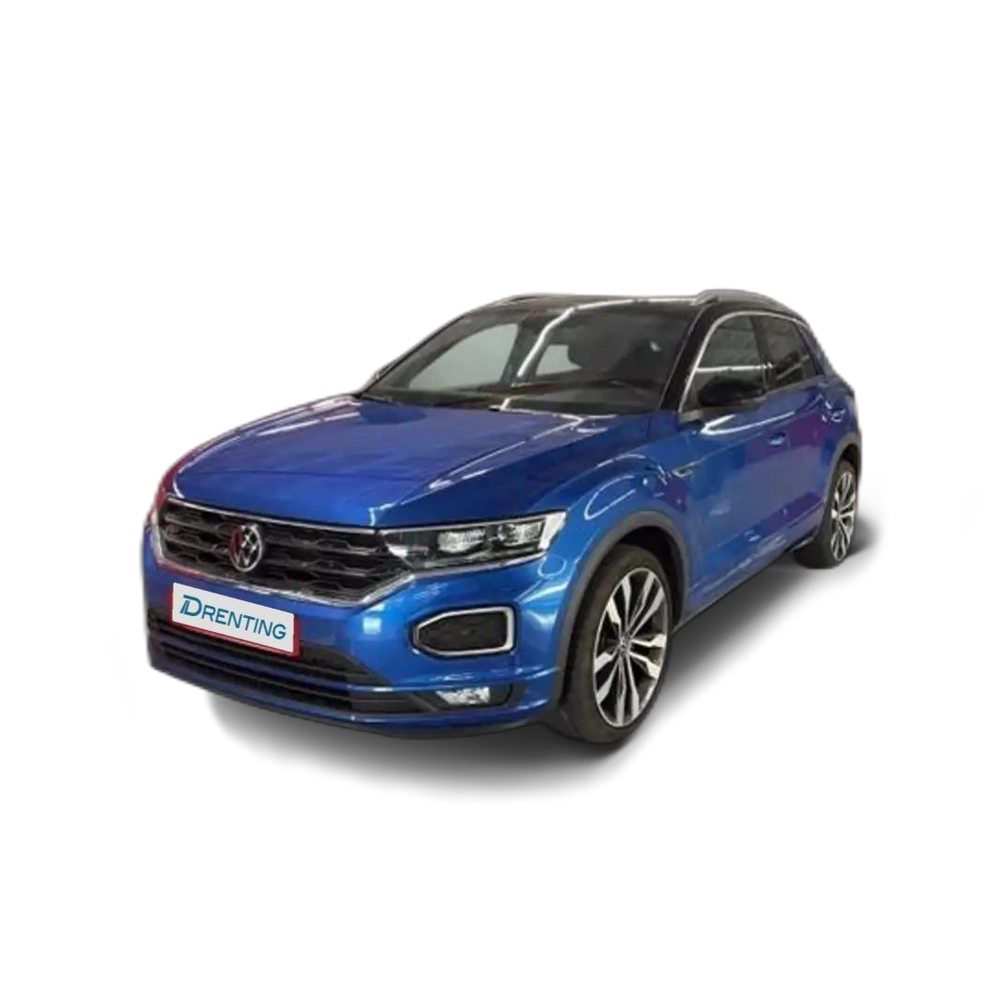 Renting Volkswagen T-Roc 1.5 TSI Sport DSG7 Azul 1