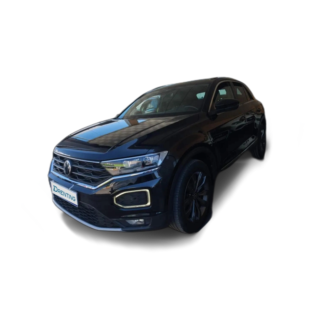 Renting Volkswagen T-Roc 1.5 TSI Sport DSG7 Negro