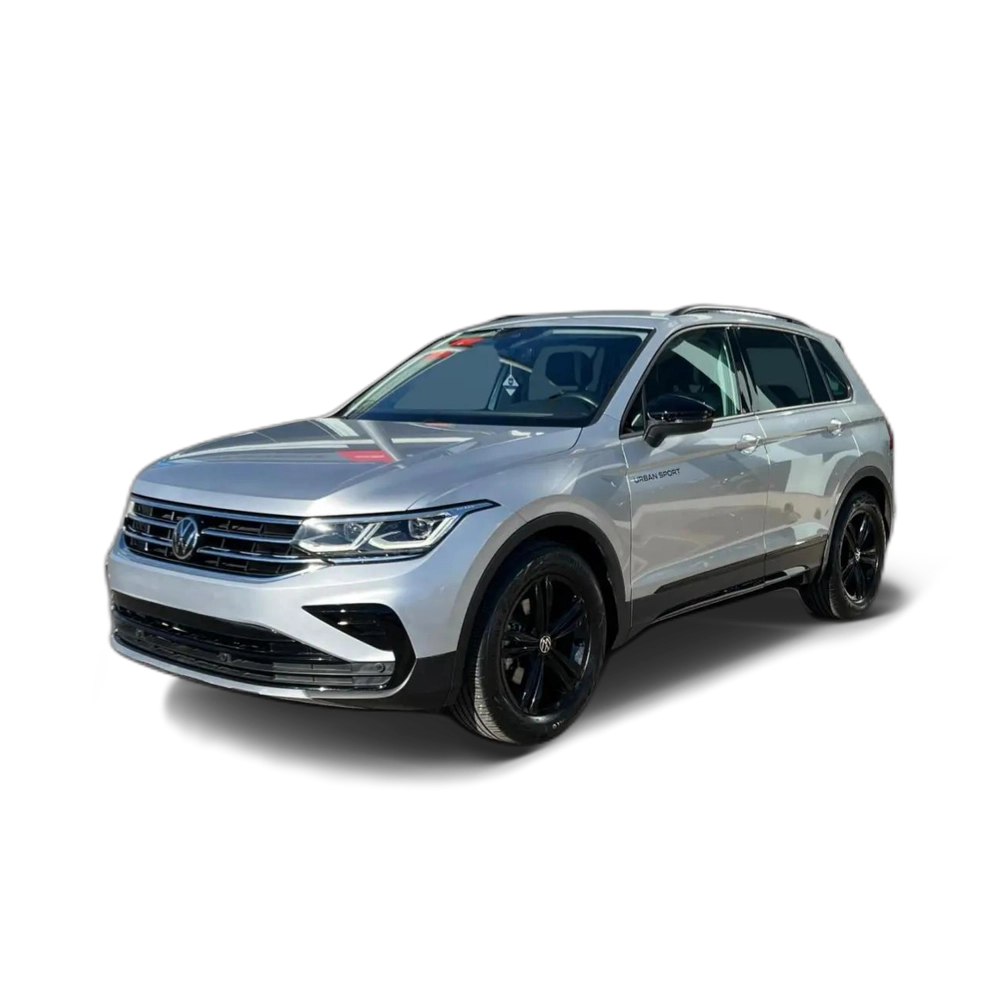 Renting Volkswagen Tiguan 1.5 TSI Urban Sport DSG 110kW Plateado