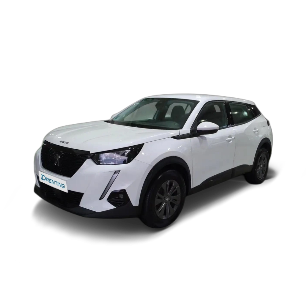 Renting Peugeot 2008 1.5BlueHDi S&amp;S Allure EAT8 130 Blanco