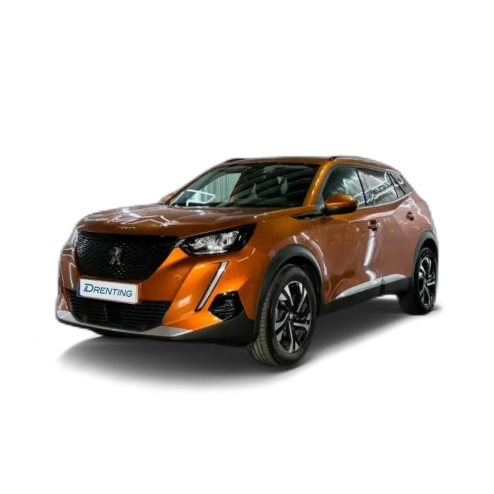 Renting Peugeot 2008 1.5BlueHDi S&amp;S Allure Pack 110 Naranja