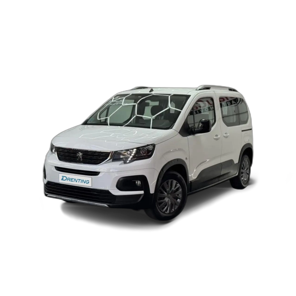 Renting Peugeot Rifter 1.5BlueHDi S&amp;S Standard Allure 100 Blanco