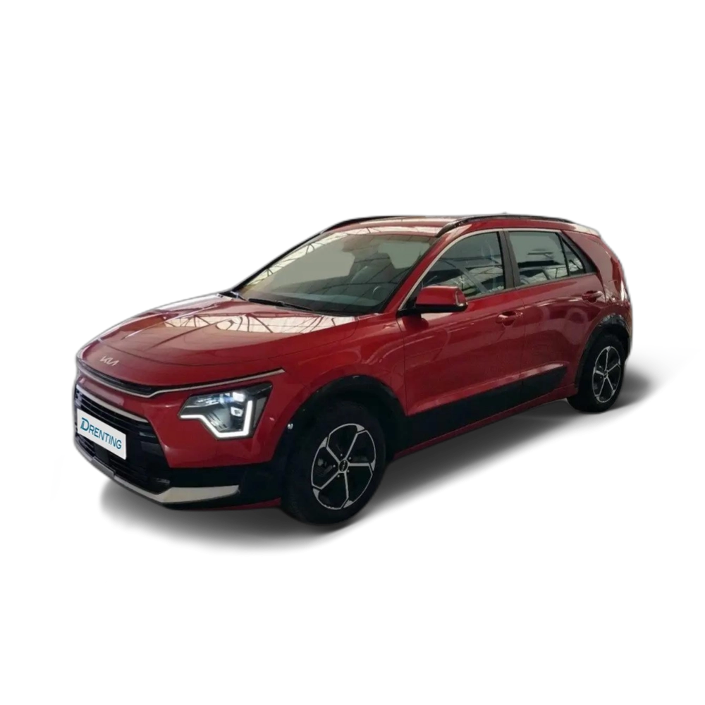 Renting Kia Niro 1.6 HEV Drive 141 Rojo