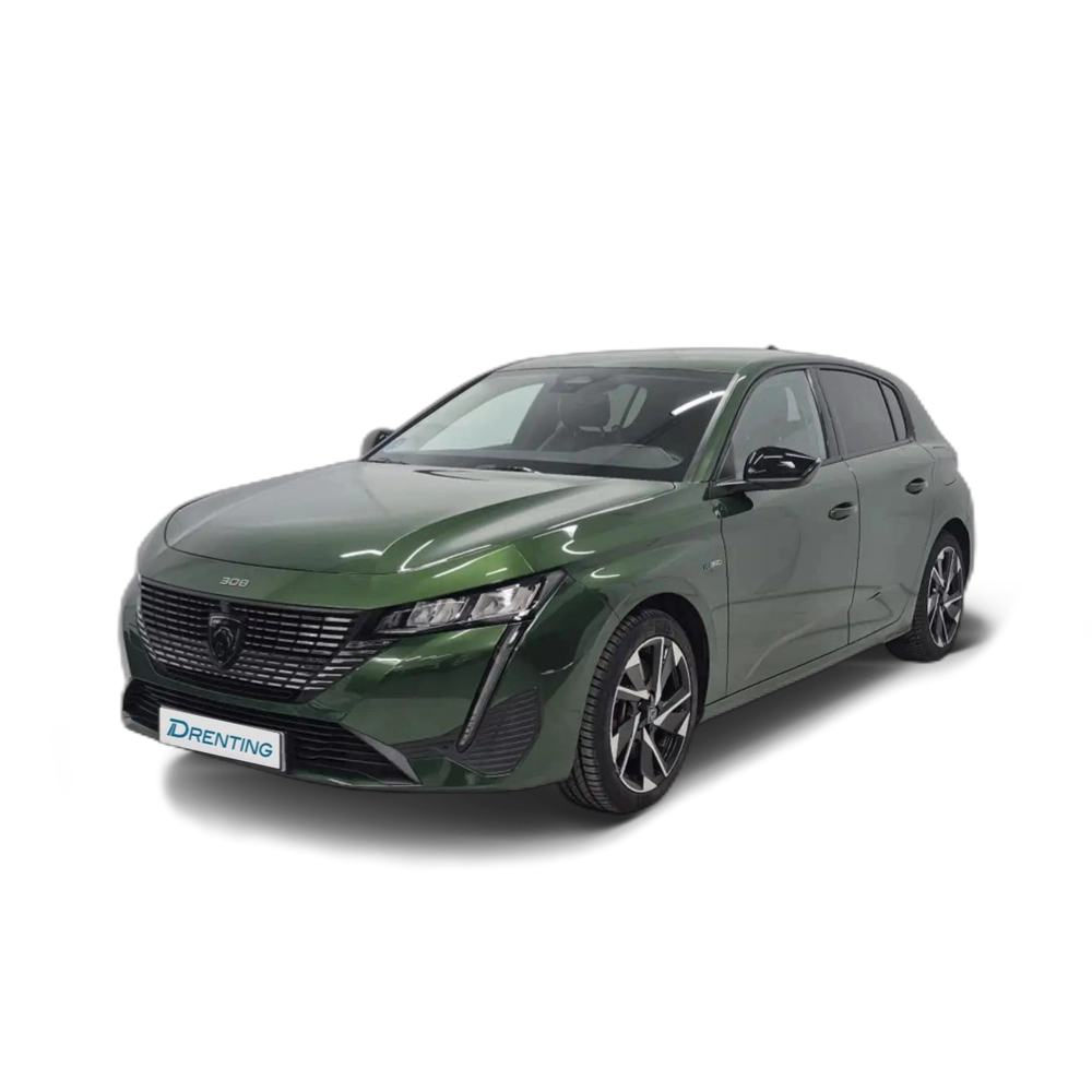 Renting Peugeot 308 1.6 Hybrid Allure Pack EAT8 180 Verde