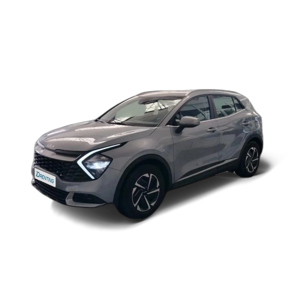 Renting Kia Sportage 1.6 T-GDi MHEV Drive 150 Gris 2