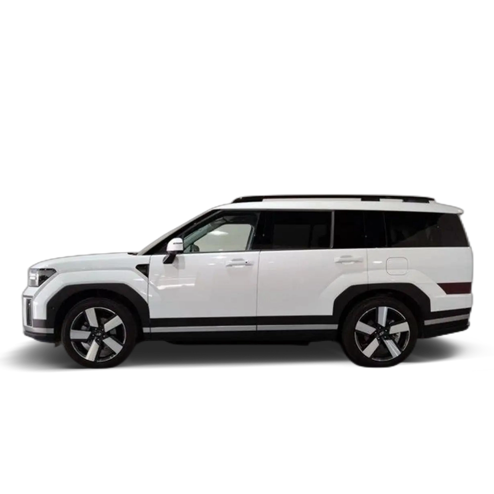 Renting Hyundai SANTA FE 1.6TGDI HEV Tecno 7pl 2WD 6AT Blanco 1