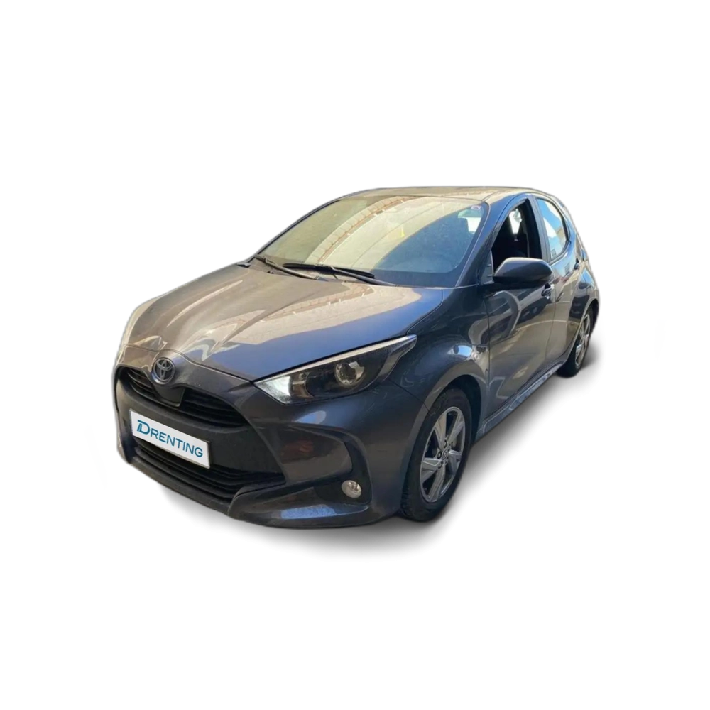 Renting Toyota Yaris 120H 1.5 Active Plus Gris 5