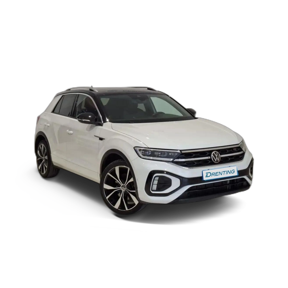 Renting Volkswagen T-Roc 2.0 TSI R-Line 4Motion DSG7 140KW Blanco