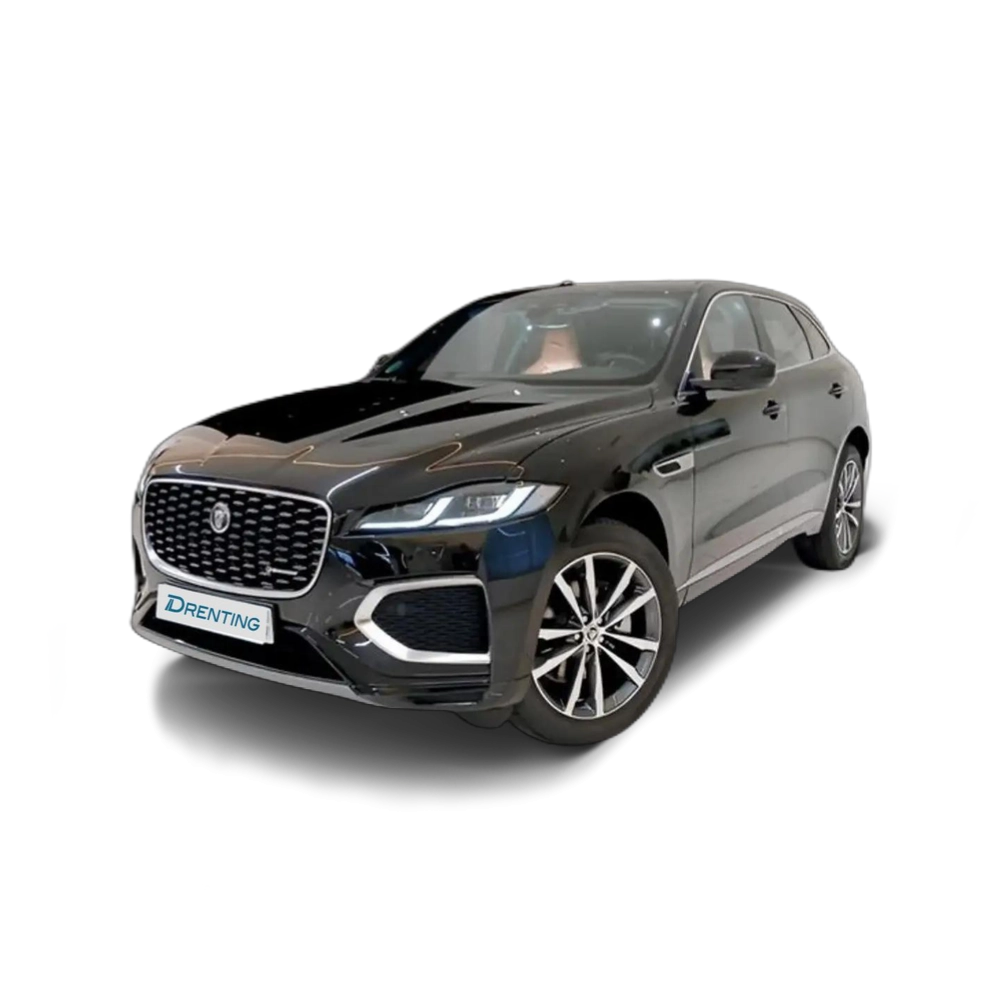 Renting Jaguar F-Pace 2.0D I4 204PS AWD Auto MHEV R-Dynamic S Negro
