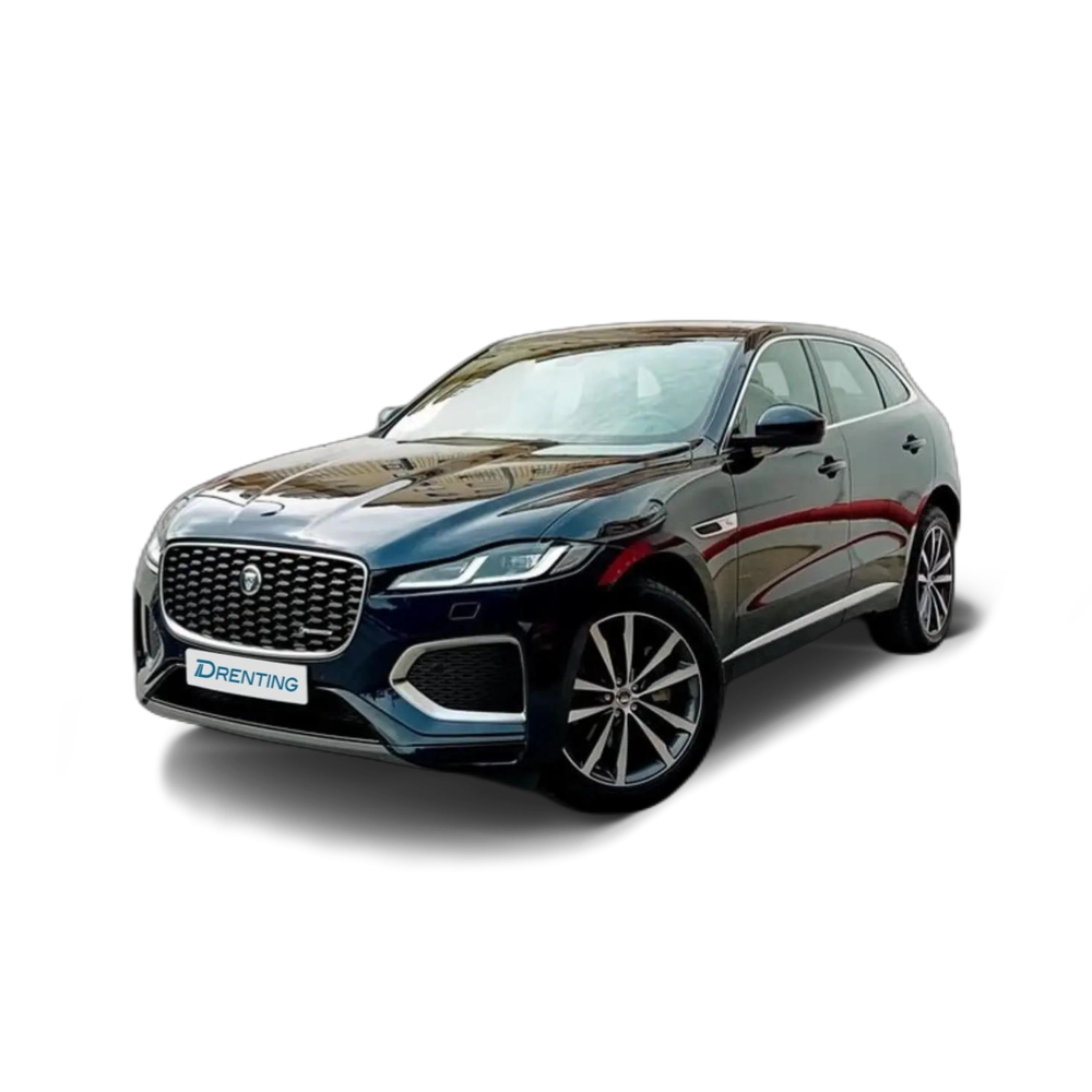 Renting Jaguar F-Pace 2.0D I4 204PS AWD Auto MHEV R-Dynamic S Azul