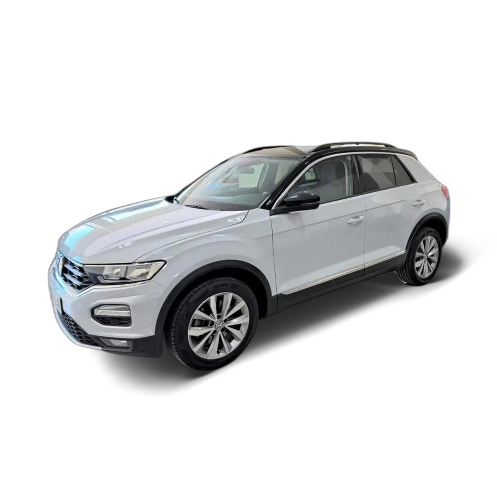 Renting Volkswagen T-Roc 2.0TDI Advance Style DSG7 Blanco