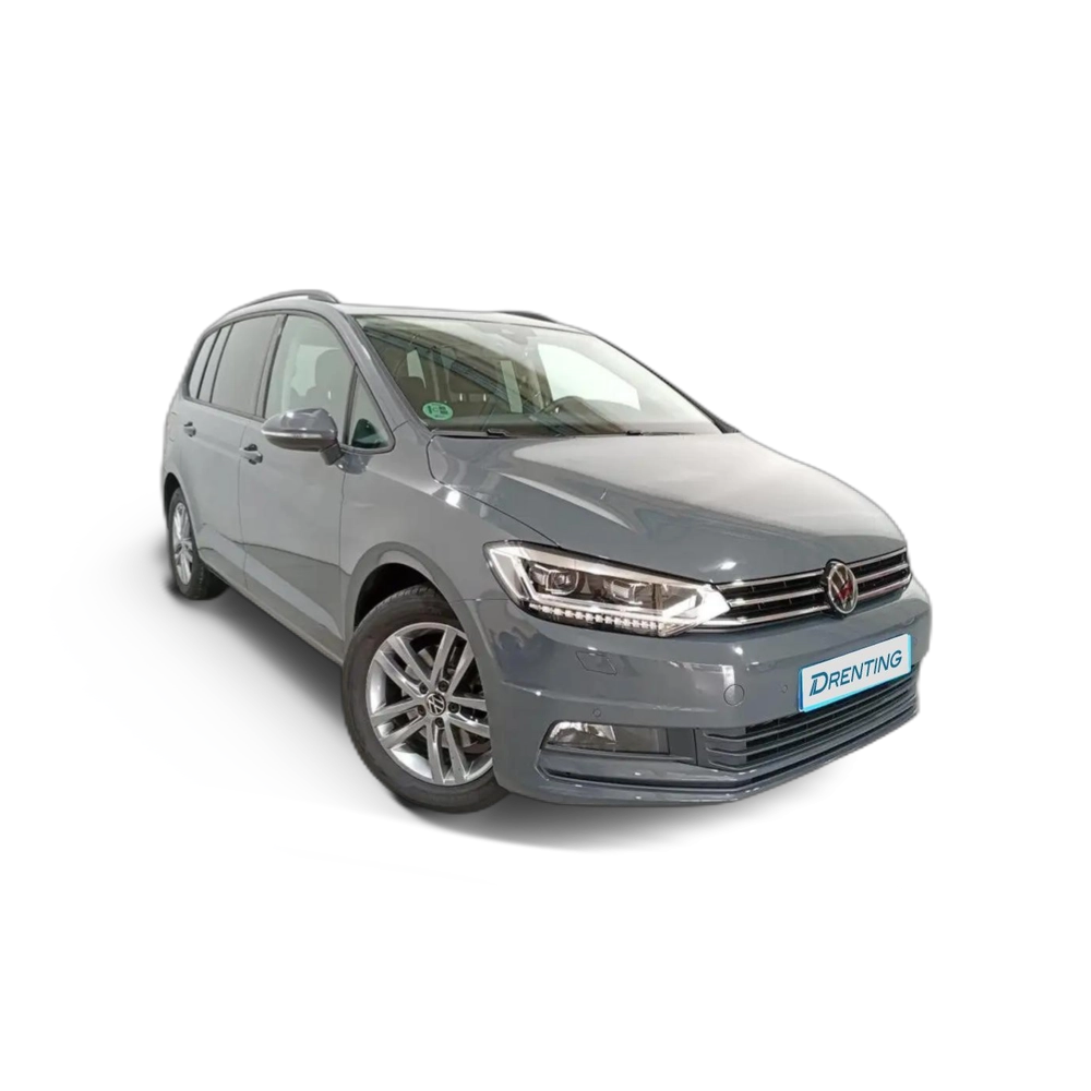 Renting Volkswagen Touran 2.0TDI Más DSG7 110kW Gris