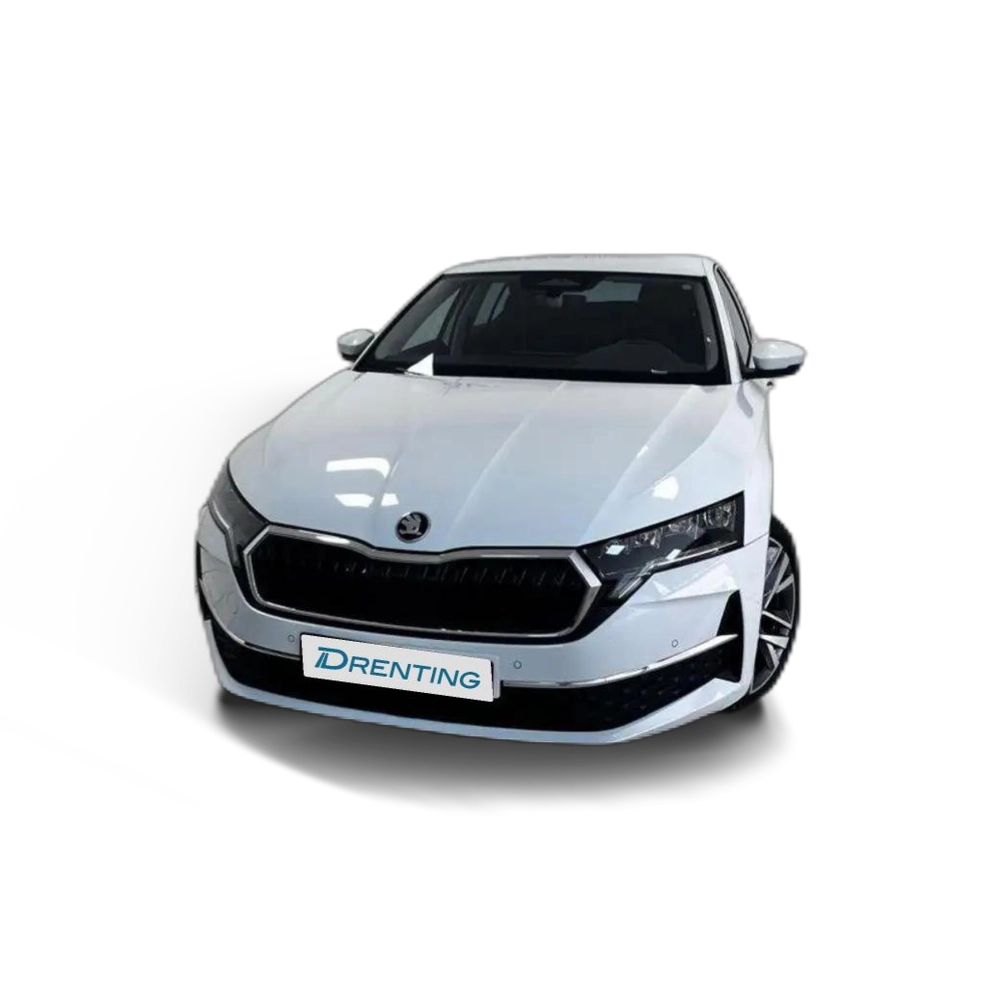 Renting Skoda Octavia 2.0TDI Plus 85kW Blanco