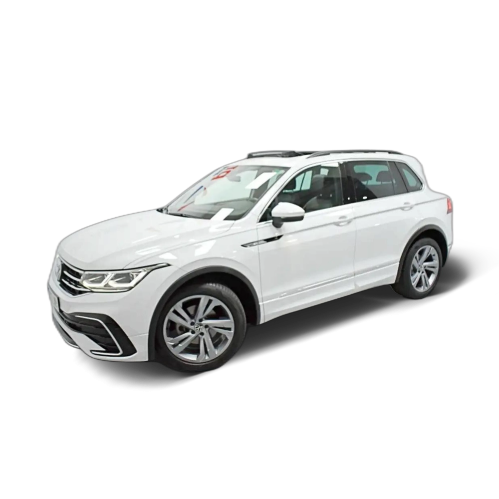 Renting Volkswagen Tiguan 2.0TDI R-Line DSG 110kW Blanco 4 1
