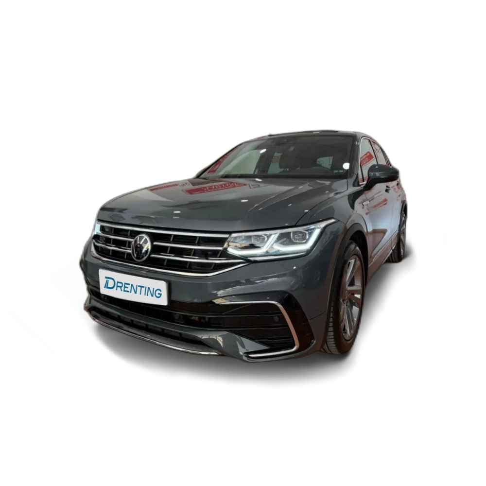 Renting Volkswagen Tiguan 2.0TDI R-Line DSG 110kW Gris 5