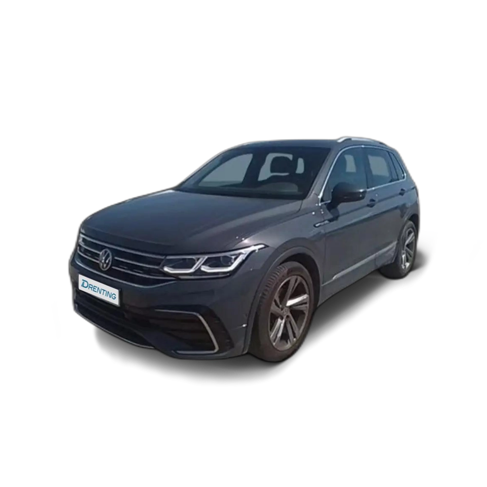 Renting Volkswagen Tiguan 2.0TDI R-Line DSG 110kW Gris 9