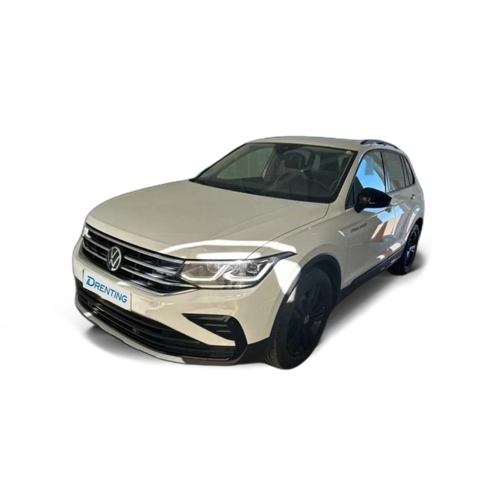 Renting Volkswagen Tiguan 2.0TDI Urban Sport DSG 110kW Blanco 1 2