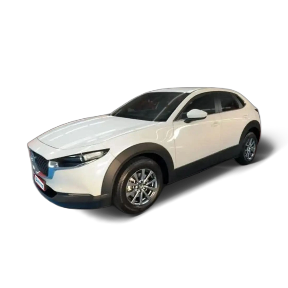 Renting Mazda CX-30 2.5 e-Skyactiv-G Prime Line FWD Aut. 103kW Blanco