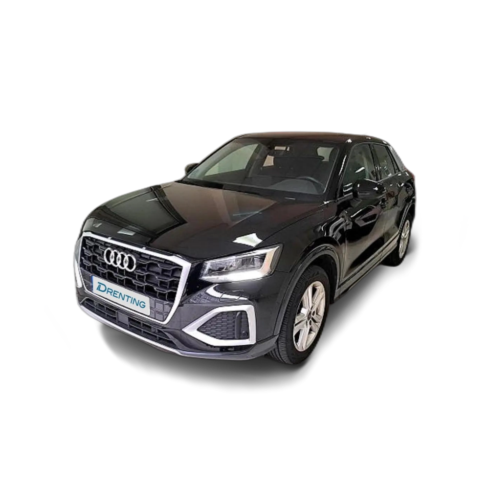 Renting Audi Q2 30 TDI Advanced S tronic 85kW Negro