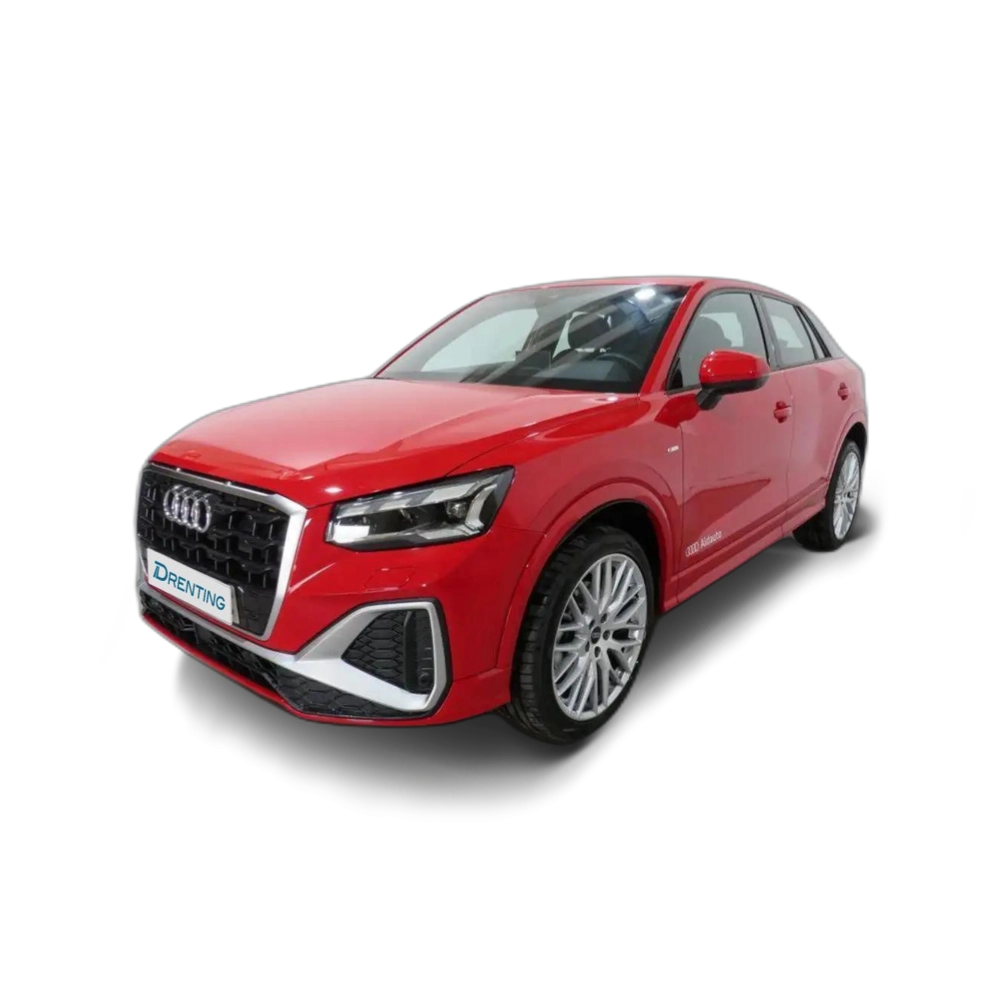 Renting Audi Q2 35 TDI Adrenalin Black edition S tronic 110kW Rojo