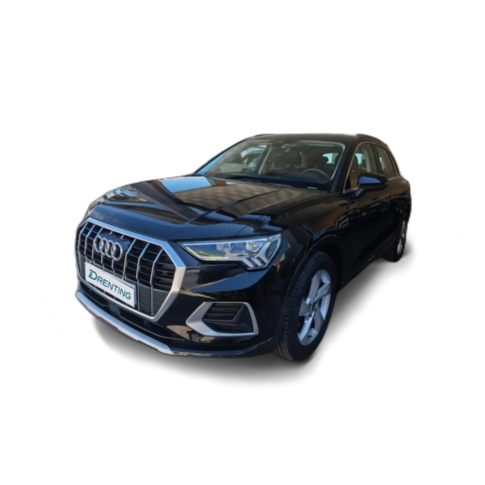 Renting Audi Q3 35 TDI Advanced S tronic 110kW Negro 1