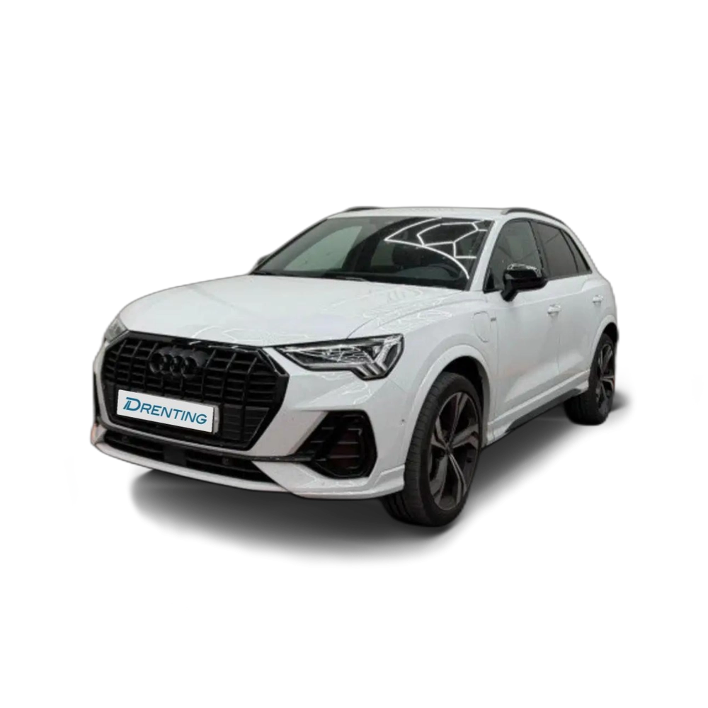 Renting Audi Q3 45 TFSIe Black line S-tronic Blanco