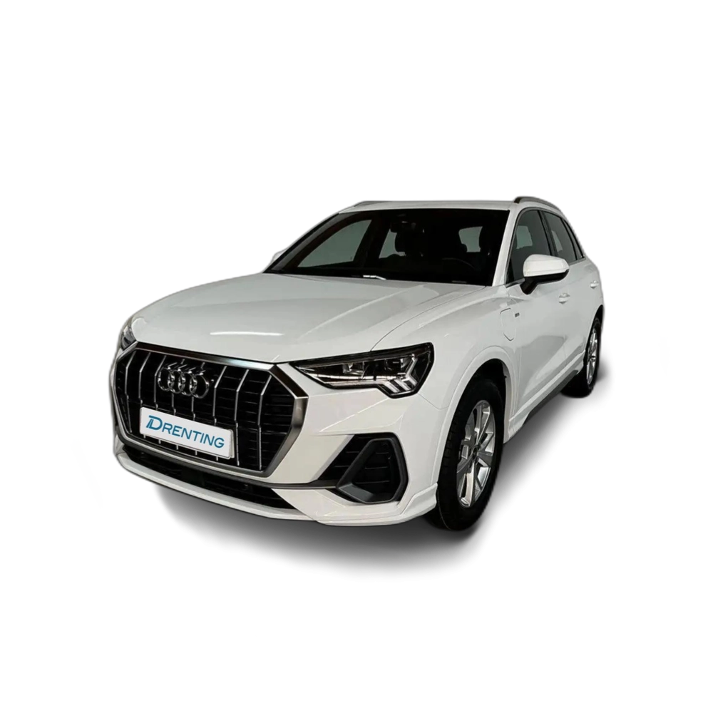 Renting Audi Q3 45 TFSIe S line S-tronic Blanco