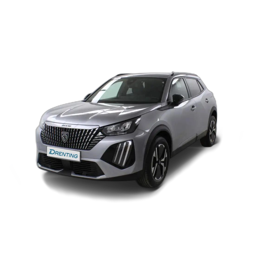 Renting Peugeot 2008 Allure Gasolina 100 S&amp;S 6 Vel. MAN Gris 2