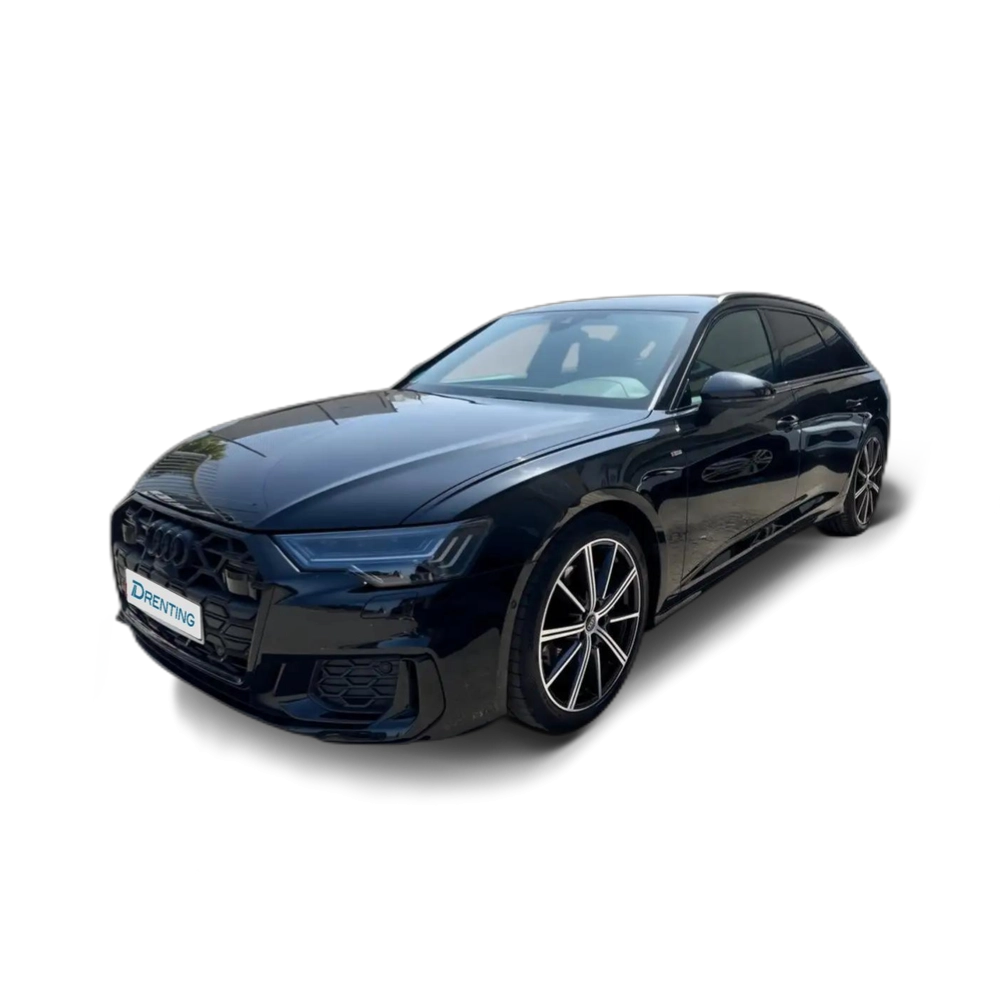 Renting Audi A6 Avant 45 TDI Black line quattro Tiptronic Negro 1