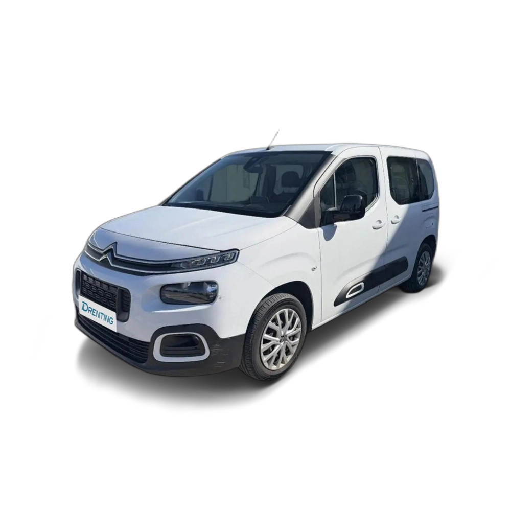 Renting Citroen Berlingo Combi BlueHDi S&amp;S Talla M Feel 100 Blanco 1