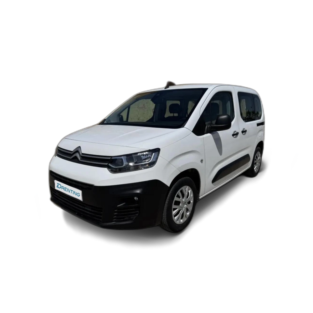 Renting Citroen Berlingo Combi BlueHDi S&amp;S Talla M Live Pack Busin Blanco