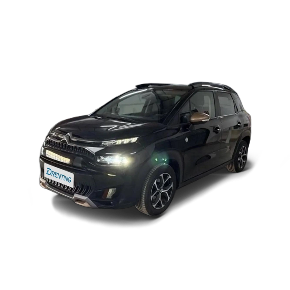 Renting Citroen C3 Aircross BlueHDi S&amp;S C-Series 110 Negro 1