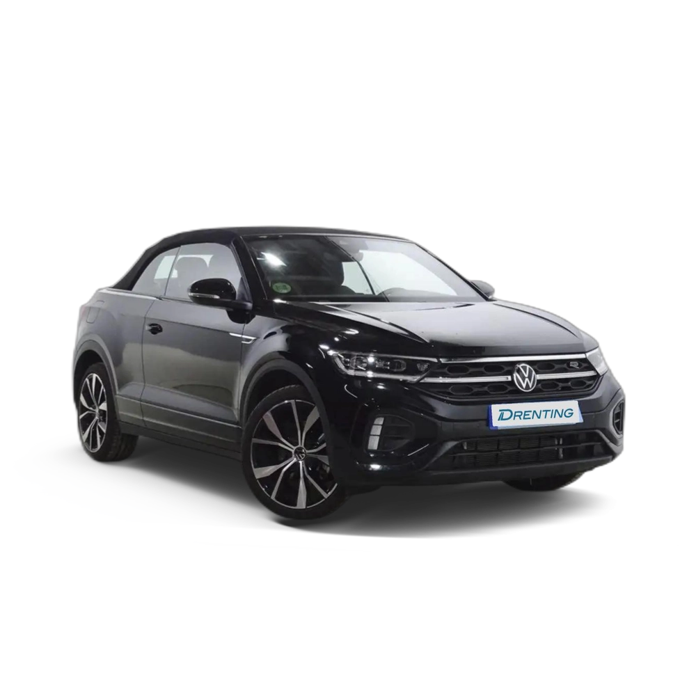 Renting Volkswagen T-Roc Cabrio 1.5 TSI R-Line DSG7 110KW Negro