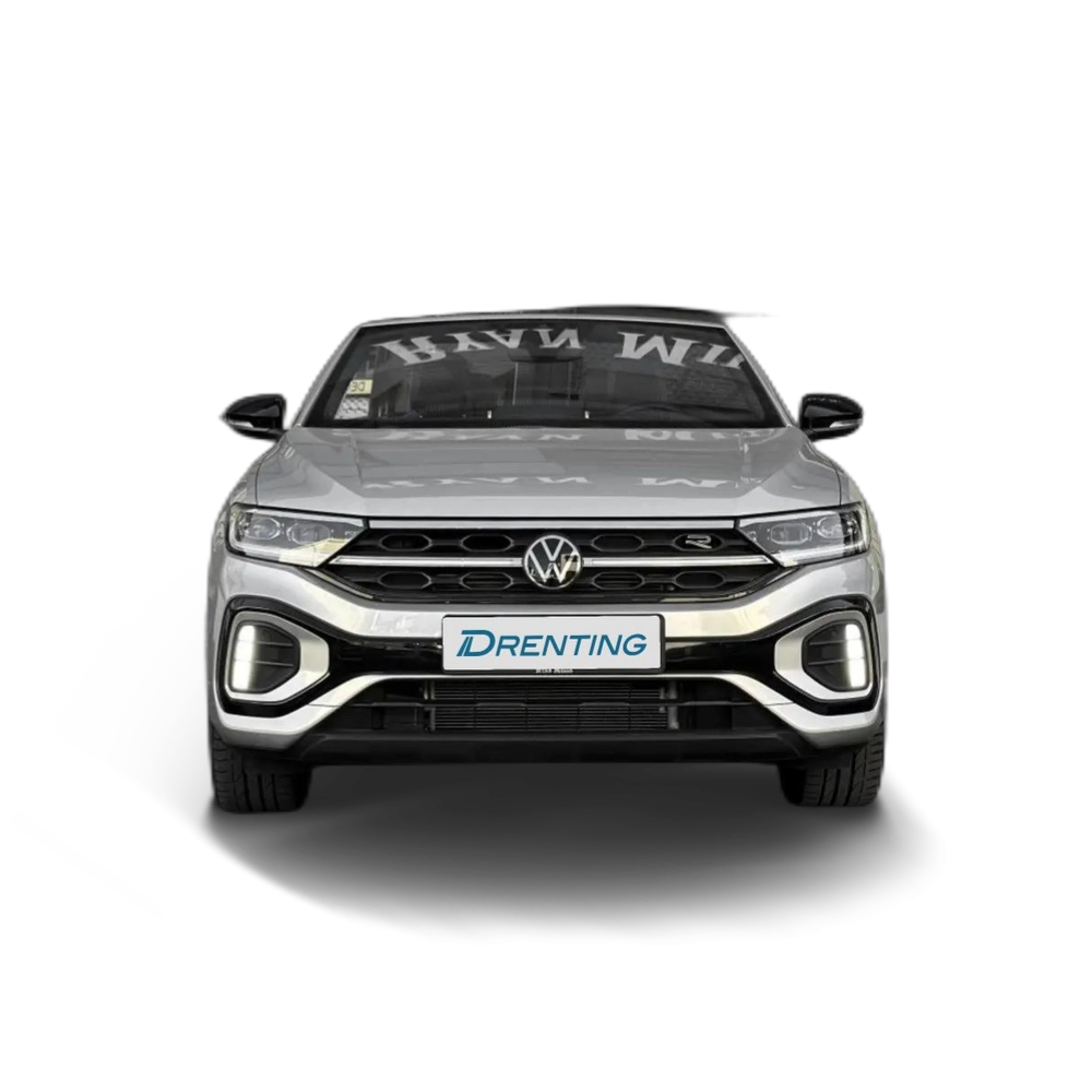 Renting Volkswagen T-Roc Cabrio 1.5 TSI R-Line DSG7 110KW Plateado