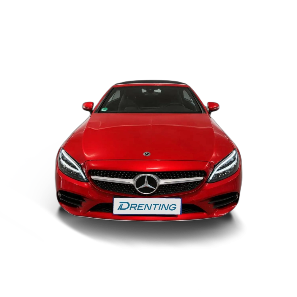 Renting Mercedes-Benz C 200 Cabrio AMG Line 197cv Rojo