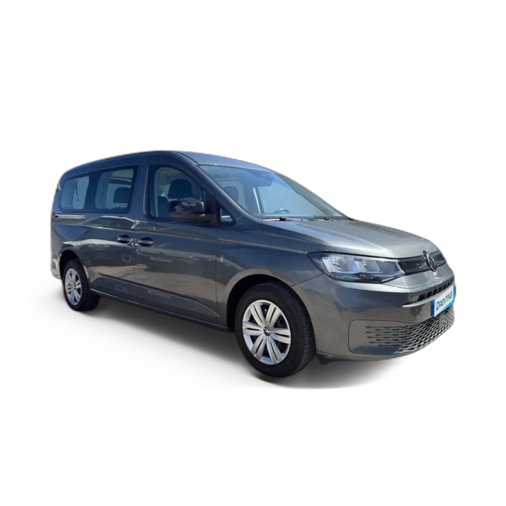 Renting Volkswagen Caddy VOLKSWAGEN Industrial  Automático de 5 Puer Gris