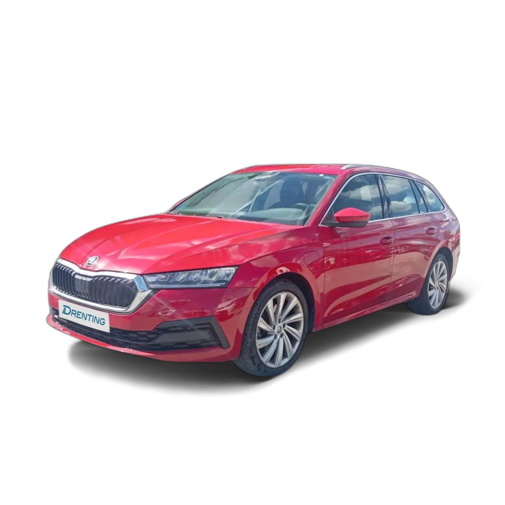 Renting Skoda Octavia Combi 1.4TSI PHEV Ambition DSG Rojo