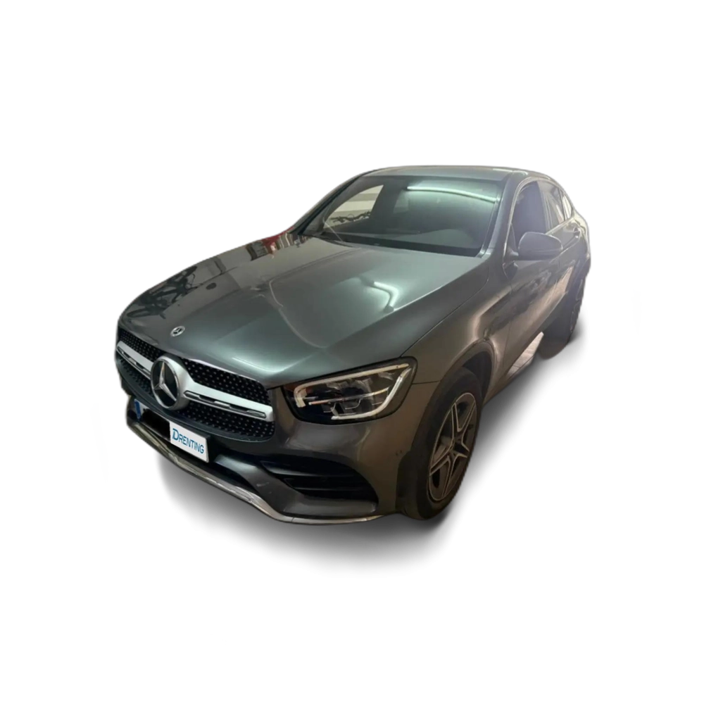 Renting Mercedes-Benz GLC 300 Coupé 300de 4Matic Gris 1