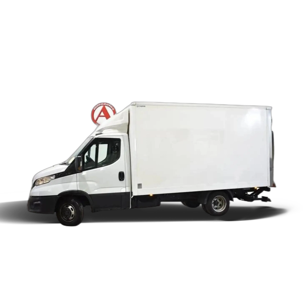 Renting Iveco Daily CHASIS CABINA DOBLE RUEDA CARROZADO PAQUETER Blanco