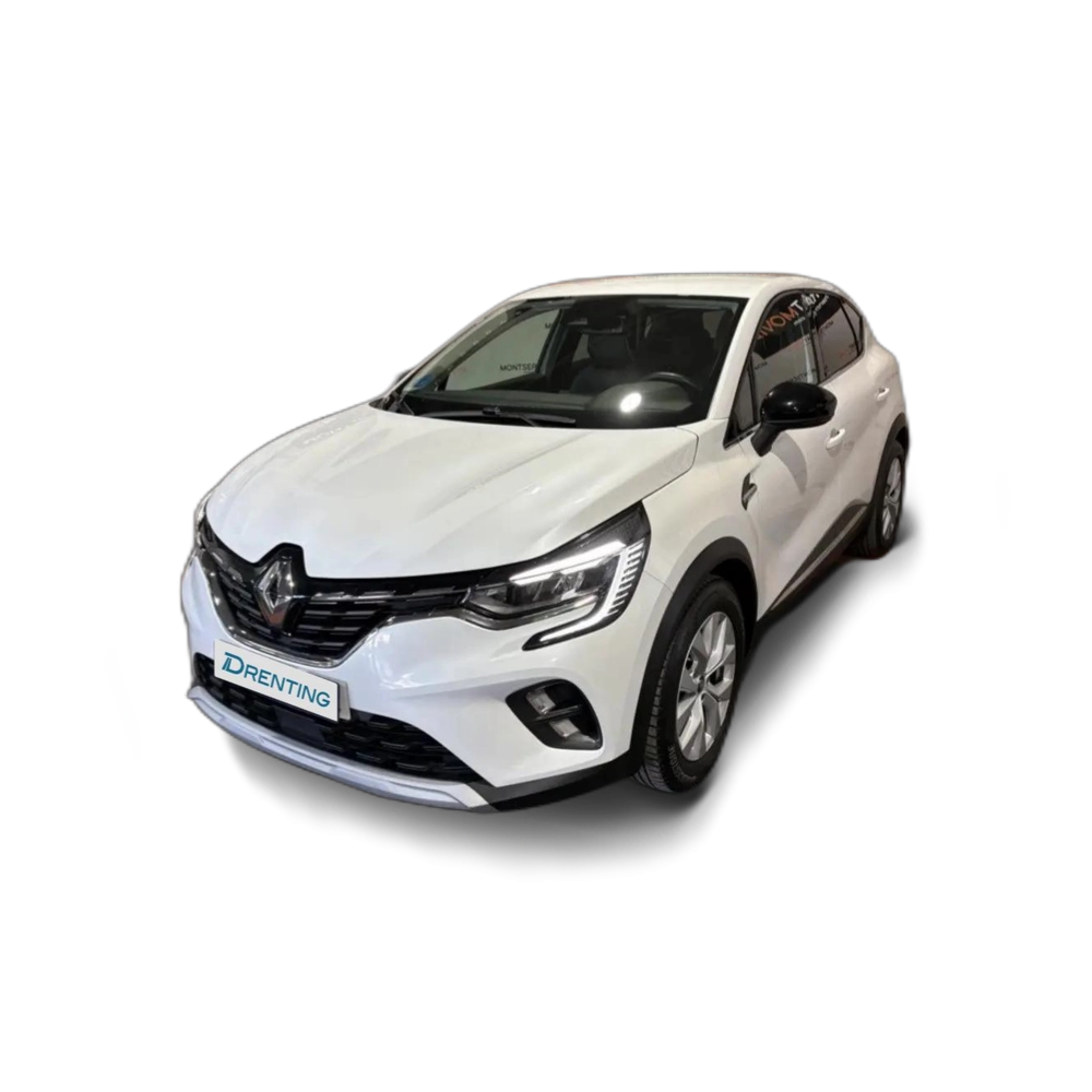 Renting Renault Captur E-TECH Híbrido Enchufable Zen 117kW Blanco 1