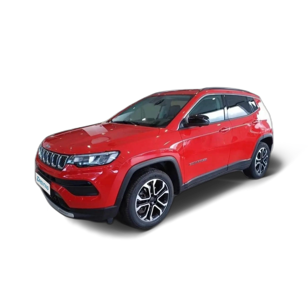 Renting Jeep Compass eHybrid 1.5 MHEV 96kW  Dct Limited Rojo