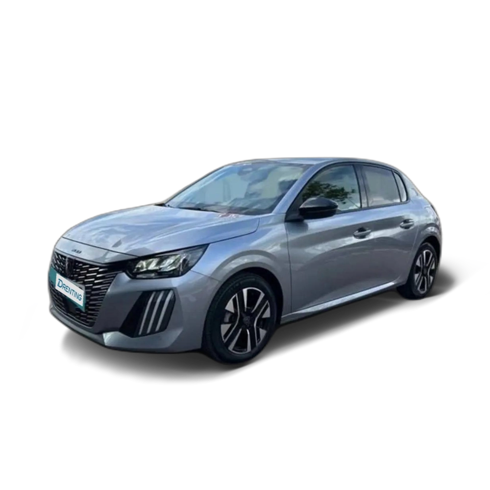 Renting Peugeot 208 Gasolina 100 S&amp;S 6 Vel. MAN Allure Gris 1