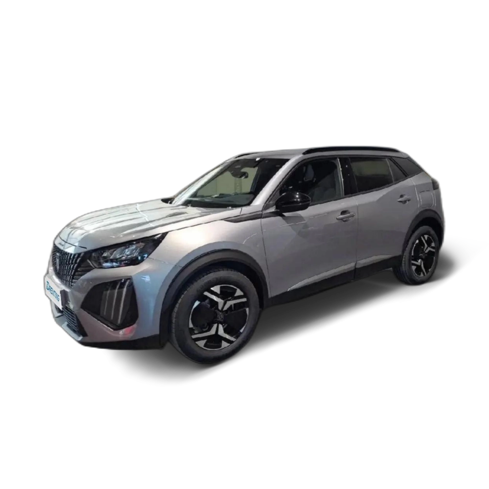Renting Peugeot 2008 Gasolina 100 S&amp;S 6 Vel. MAN Allure Gris 5