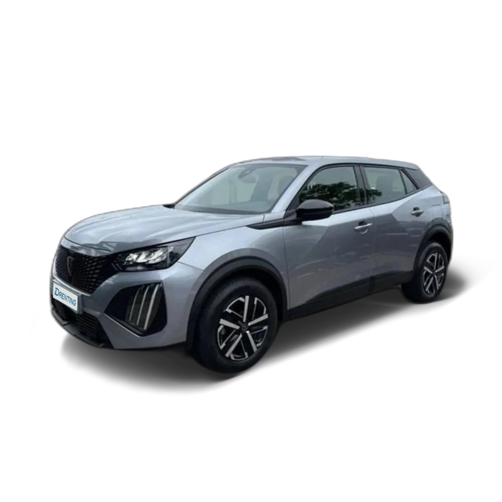 Renting Peugeot 2008 Gasolina 100 S&amp;S 6 Vel. MAN Allure Gris 3
