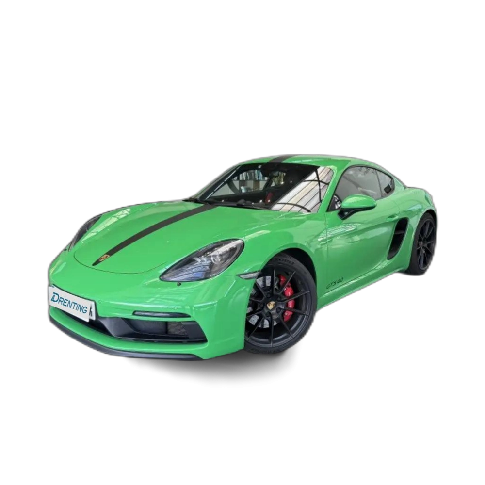 Renting Porsche Cayman GTS 4.0 Verde