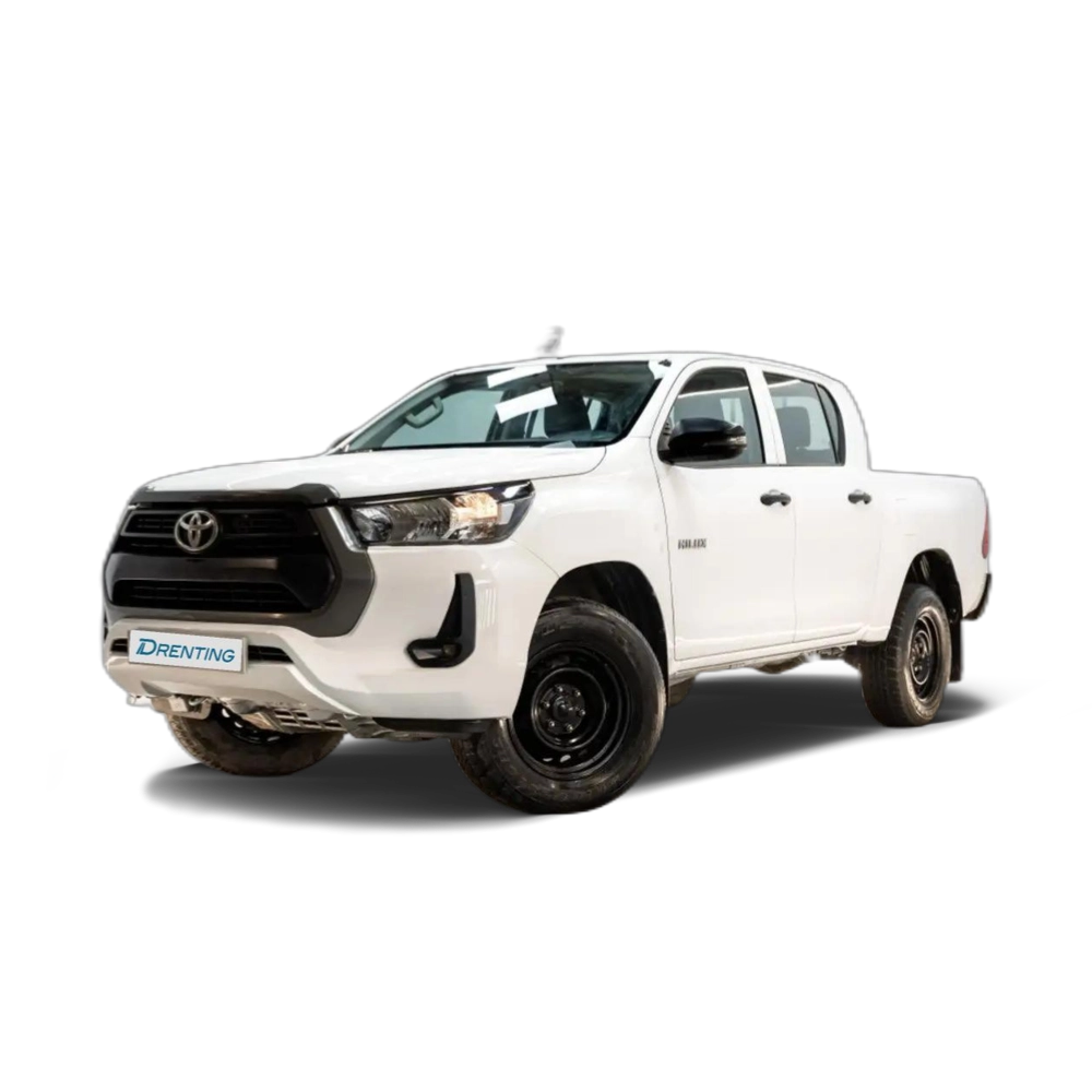 Renting Toyota Hilux Cabina Doble GX Blanco 3