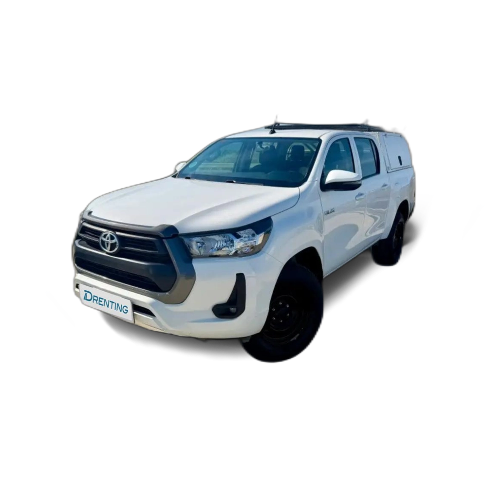 Renting Toyota Hilux Cabina Doble GX Blanco 6